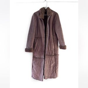 Women's Brown Long Coat